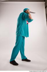 FALCO DOCTOR STANDING POSE WITH KNIFE